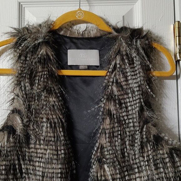 Tart Collections  Feather Vest Sz S - Picture 3 of 6